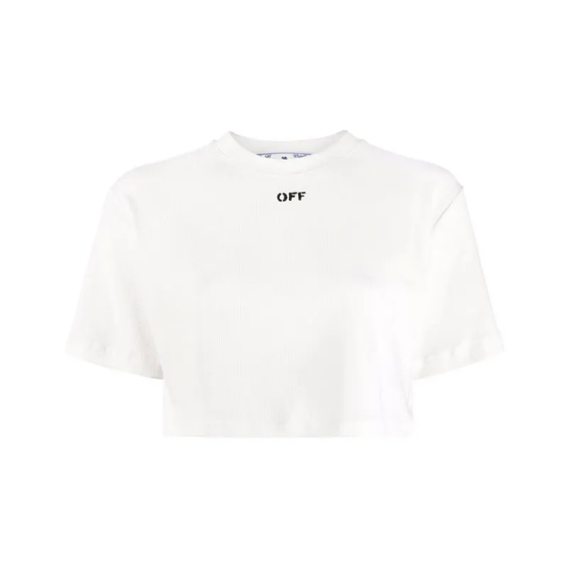 OFF WHITE SS21 Crop Tops Women's White-0