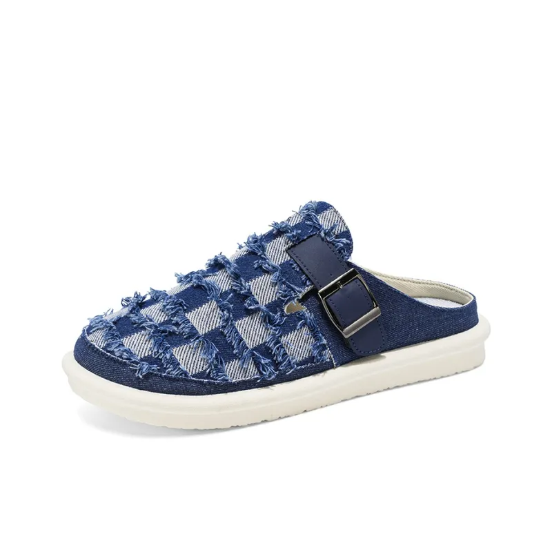 OUGLEMEN Closed Toe Slippers Men's-1