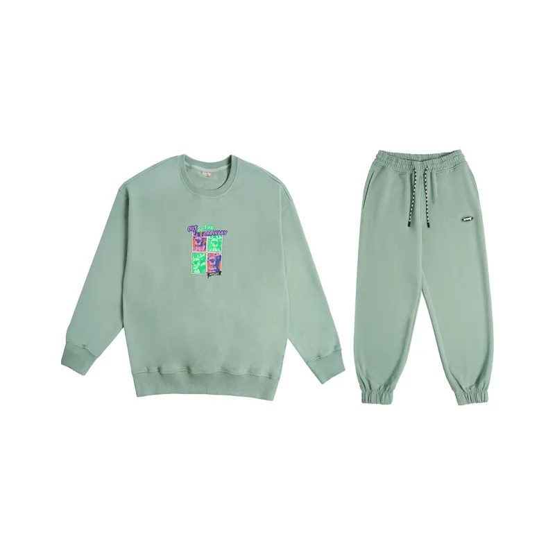 LUJIAMEN Sweatshirt Sets Men-5