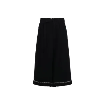 Yohji Yamamoto Casual Pants Unisex Black