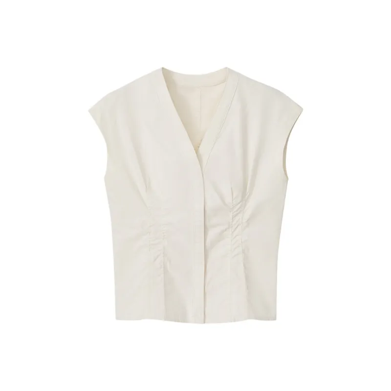 Katie Ermilio Tank Tops Women's Ecru-0