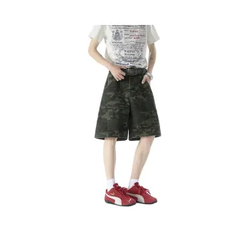 TESTUNG Essential For Summer. Workwear Style Shorts Unisex