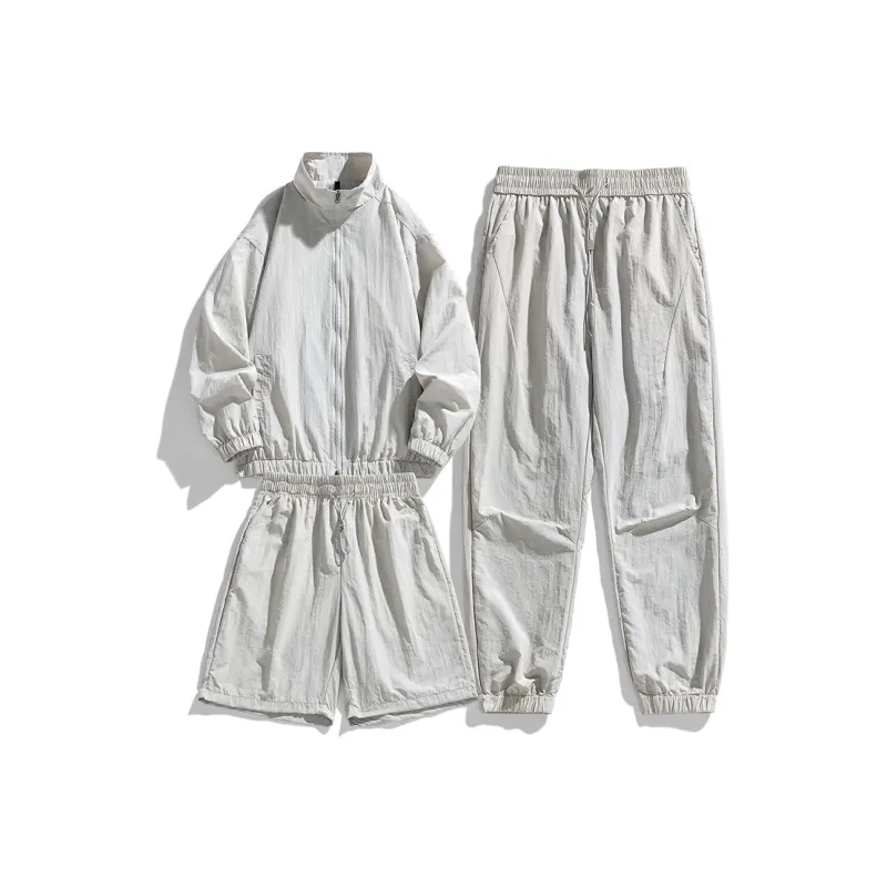 GOOSELIAR Coat, Shorts, Pants Three Piece Set Unisex-14