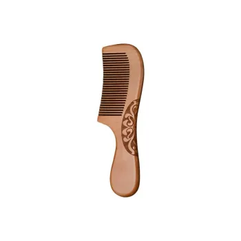 Gentle Welcome Natural Mahogany Comb Head Massage