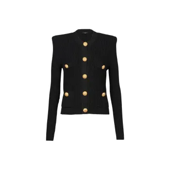 BALMAIN SS22 Knitwear Women's Black