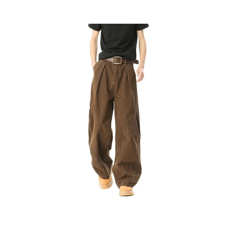 BENGEN Casual Pants Unisex-6