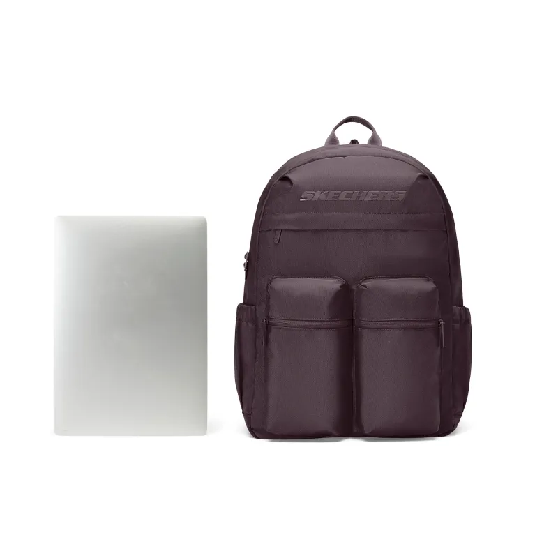 Skechers Fabric Backpack Unisex Bilberry Brown-4