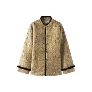 XUANSHENG Puffer Jacket Men's Yellow