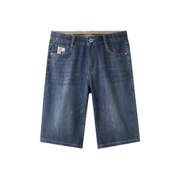 HLA Denim Shorts Men's Denim Blue Transitional Color Medium 07