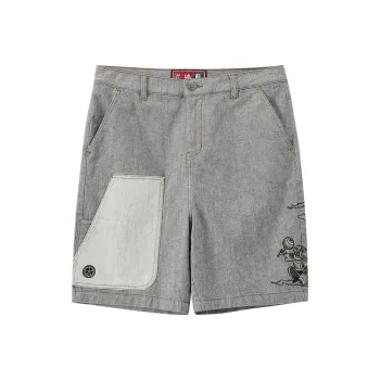 ONIARAI Denim Shorts Men's Heather Gray