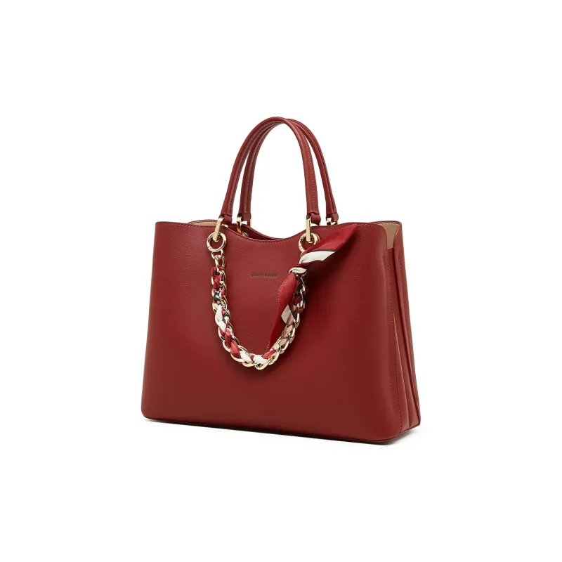 PIERRE CARDIN Split Cow Leather Shoulder Bag, Crossbody Bag, Handbag Regular Women's Multicolor-21