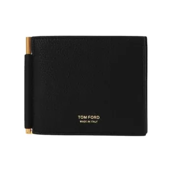 TOM FORD Leather Wallet Men's Black
