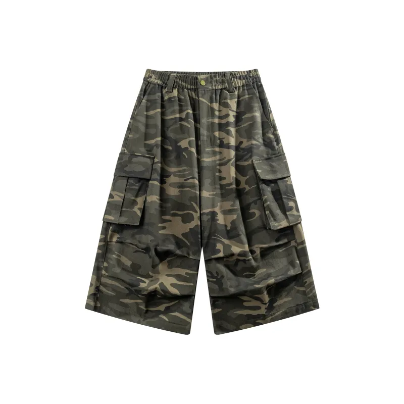Paddy Julia Cargo Shorts Unisex Camouflage-0