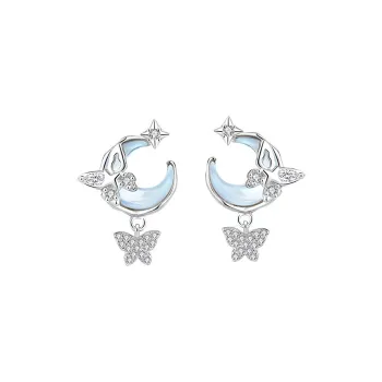 Eclater 925 Sterling Silver Earrings Women's
