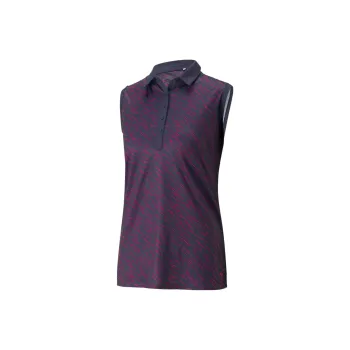 PUMA Cloudspun Whitewater Golf Polo Shirt Women's Tank Tops Women's Marine Blue