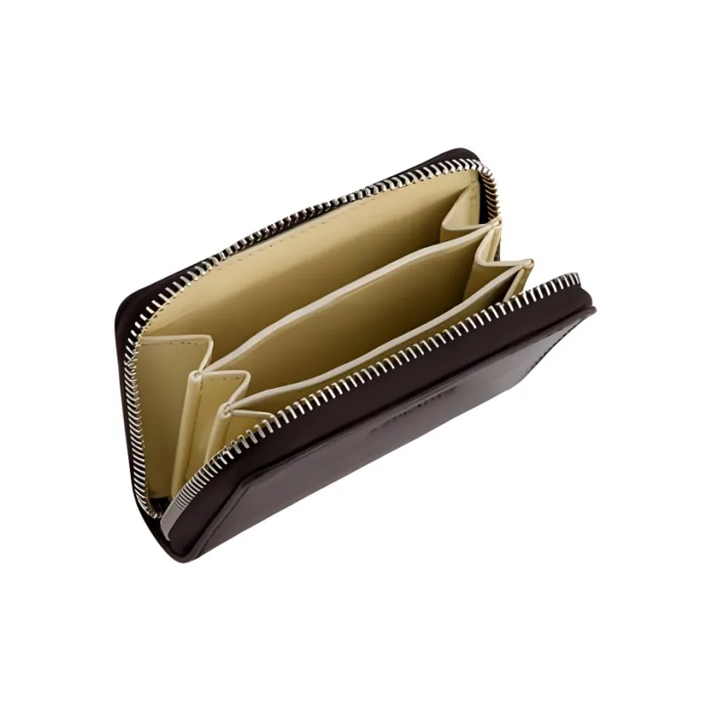 Lemaire Cow Leather Wallet Women's Dark Brown-2