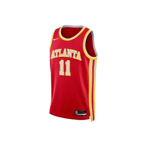 Nike Trey Young Atlanta Hawks 2024/25 Icon Edition Big Kids' air nike Nba Swingman Jersey