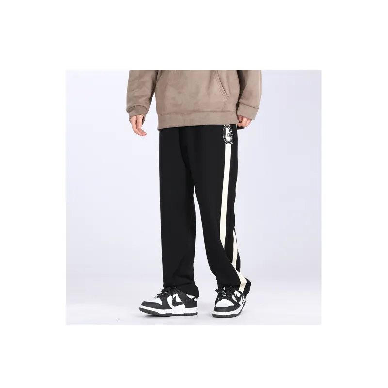 GXXX Fall Winter Straight Fit Casual Pants Unisex-3