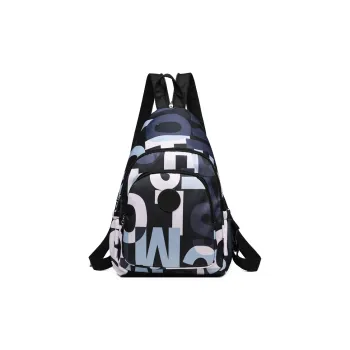 OURFUN Nylon Fabric Backpack Regular Unisex Mudra Color/Black/Khaki