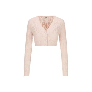FENDI SS22 Crop Tops Women's Pink
