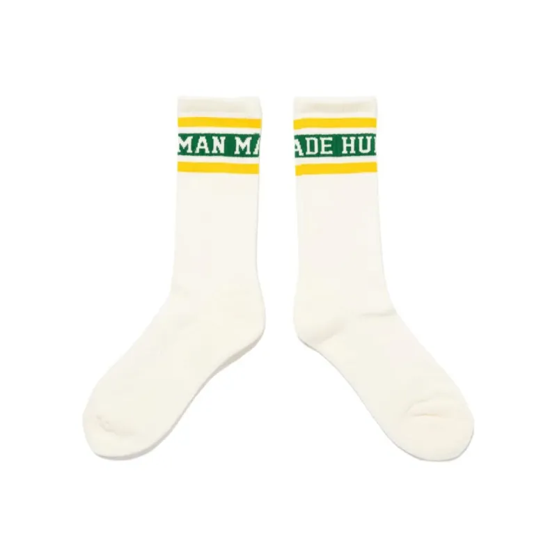 HUMAN MADE Unisex Mid Calf Socks-5