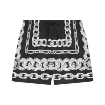 VERSACE Medusa Chains Printed Swim Shorts