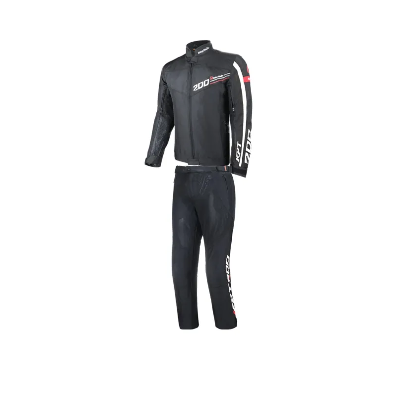 RIDING TRIBE Biker Jacket Polyester Summer Men's Top+Pants-3