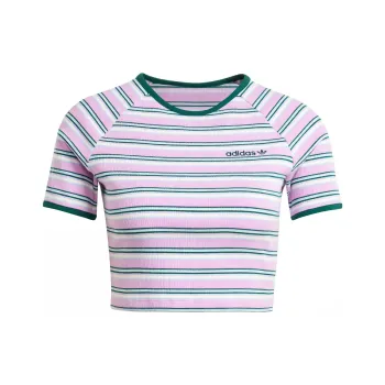 Adidas T Shirt Women's Blessing Light Purple