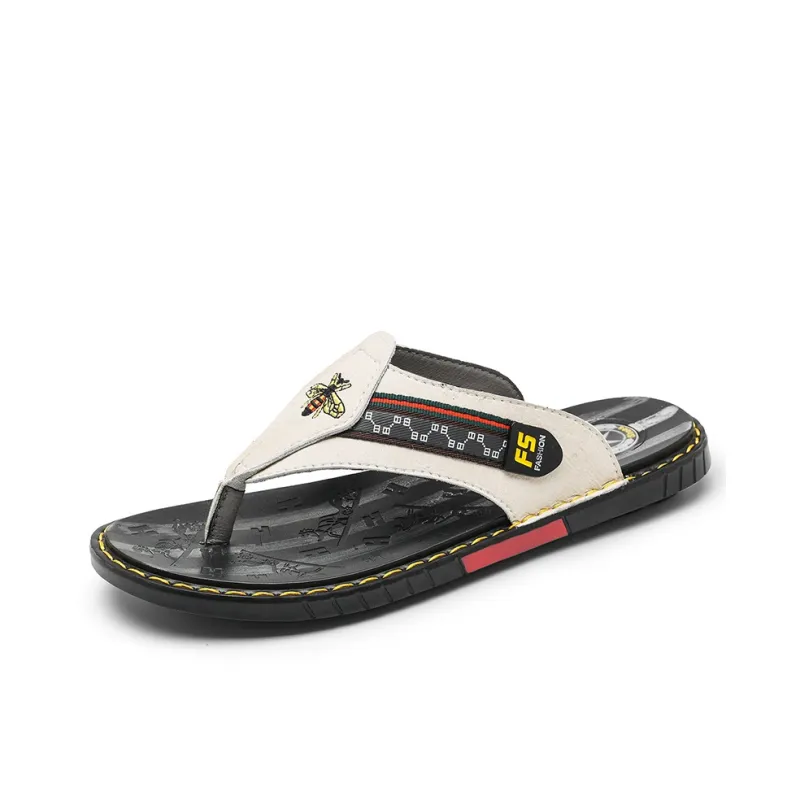 Shiozawa Rubber Sole Stitching Quick Dry Flip Flops Men's-12