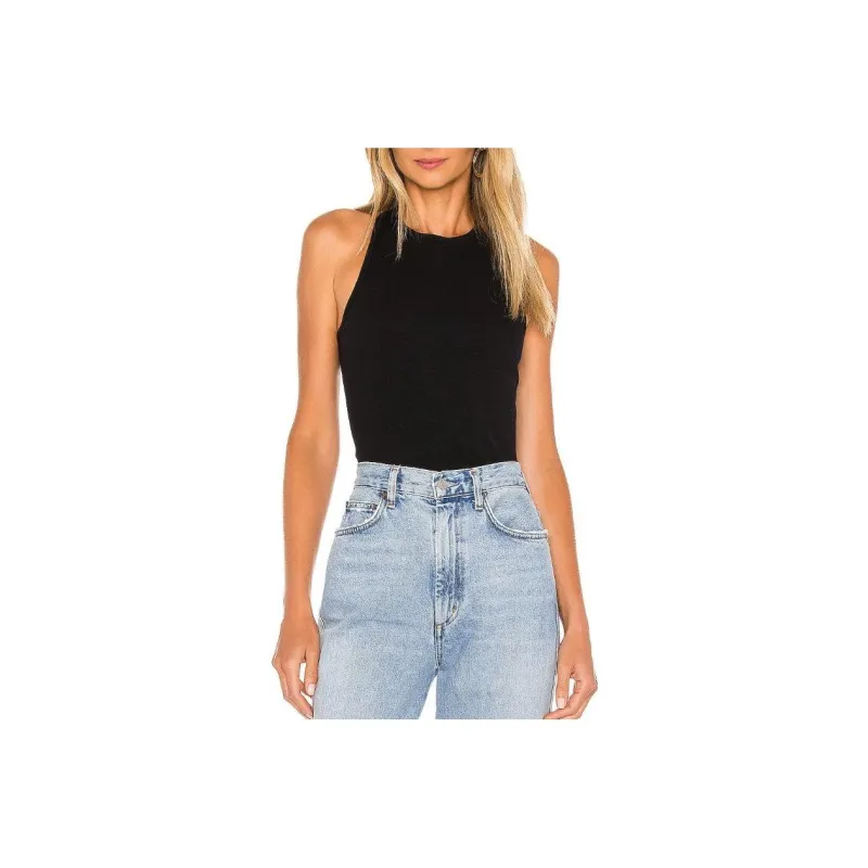 FREE PEOPLE Tank Tops Women's Black-0