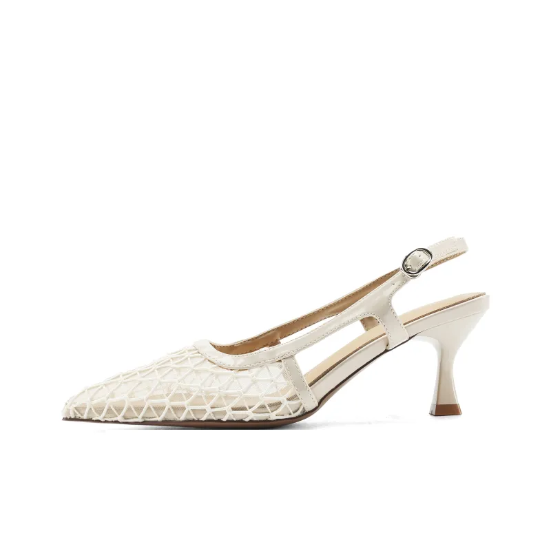 FIVE PLUS Slim Heel High Heels 6cm Women's-0