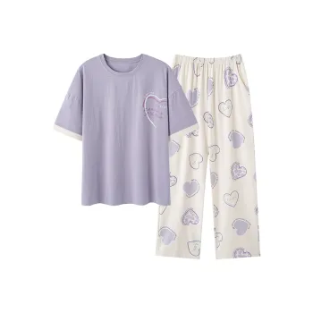 FENTENGCARE Pajama Set Women's Violet
