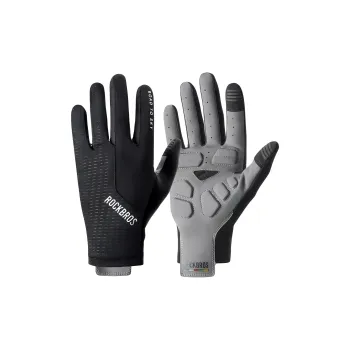 ROCKBROS Cycling Gear Glove Full Finger Road Bike Mountain Bike Glove Full Finger Unisex