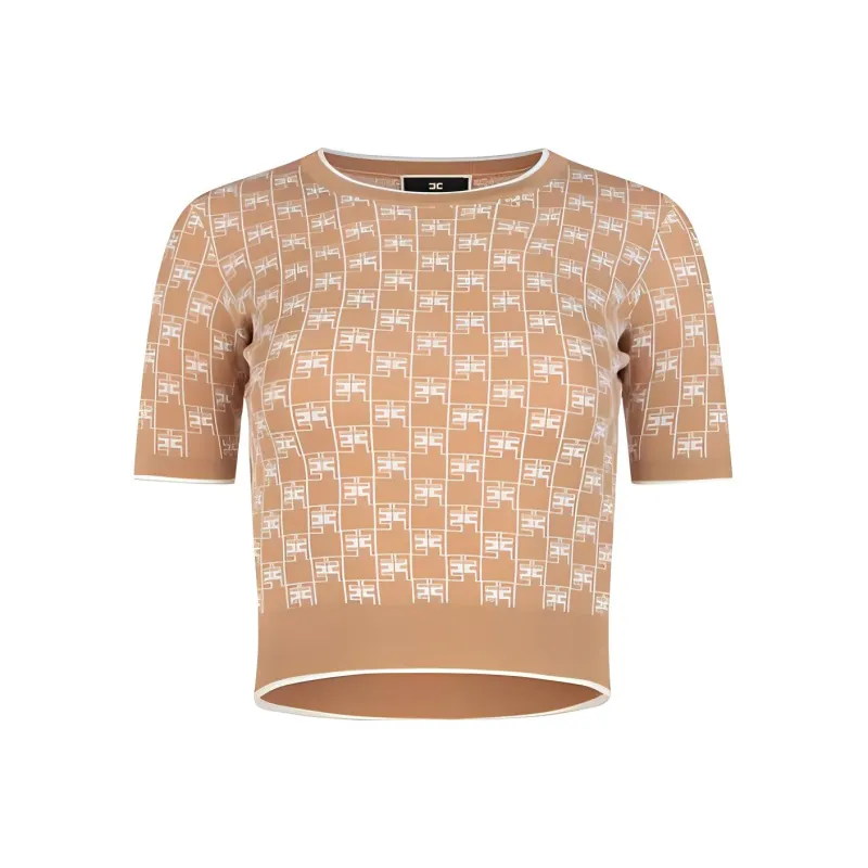 Elisabetta Franchi SS22 Sweater Women's Khaki-0