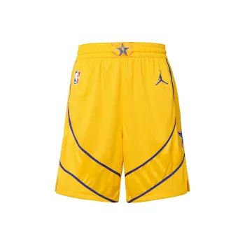 JORDAN Basketball Shorts Men Yellow