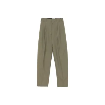 Mugler Pleated Wide leg Trousers