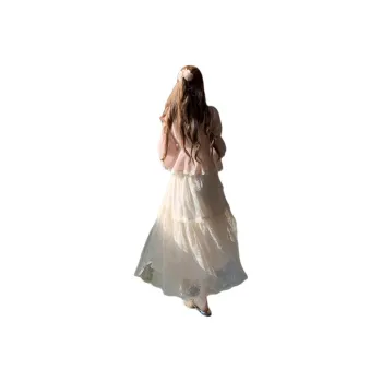 Flowers In Water Skirt Set Women's