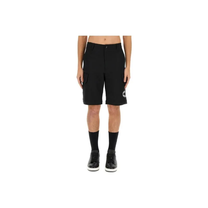 MOSCHINO Casual Shorts Men's Black-0