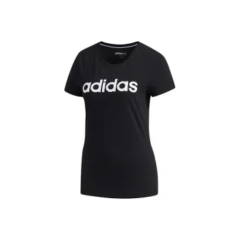 Adidas Neo Set in Sleeve T Shirt Women's Black