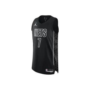 Jordan NBA Brooklyn Basketball Jerseys Men's Black