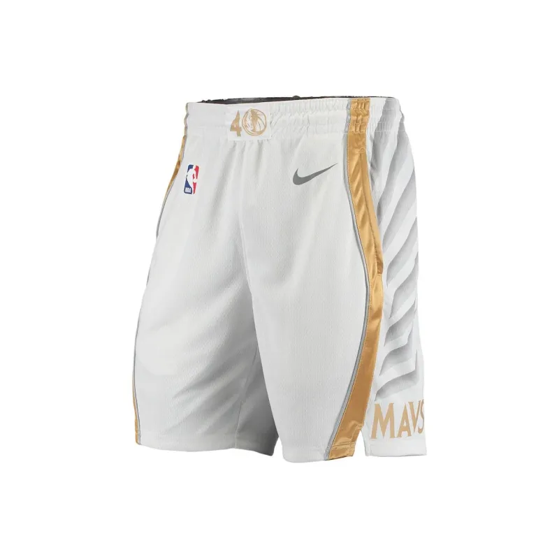 Nike X NBA Basketball Shorts Men's White-0