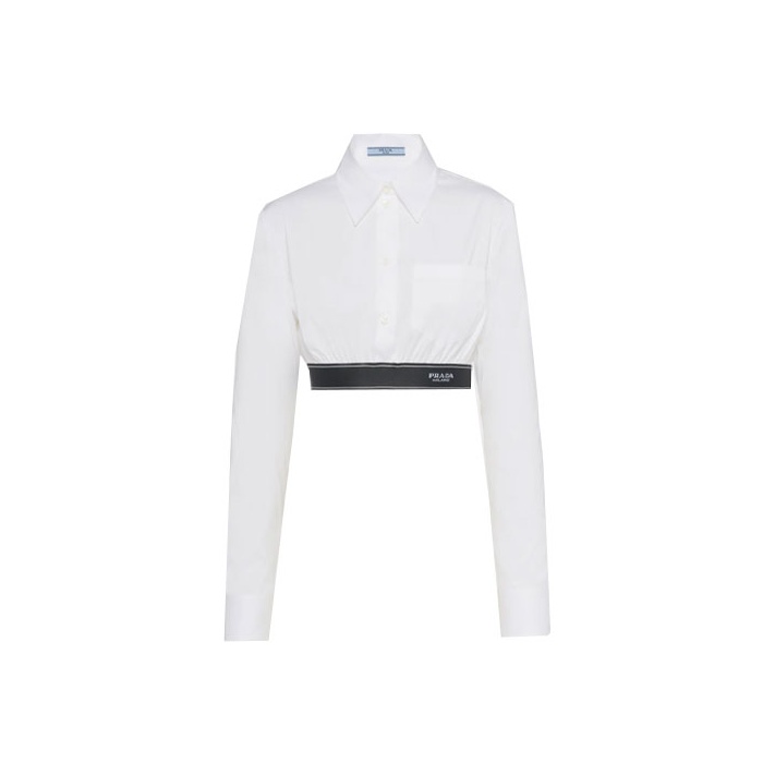 PRADA Crop Tops Apparel Women on Sale & Authentic - POIZON PRADA Crop Tops Apparel Women on Sale & Authentic - POIZON