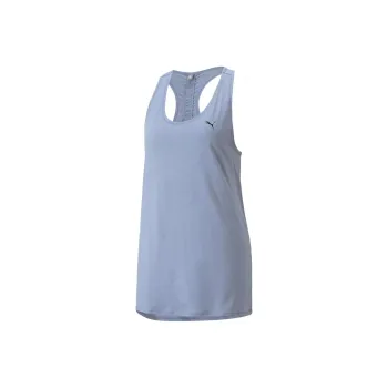 PUMA STUDIO FOUNDATION RELAXED TANK Top Women's Gray