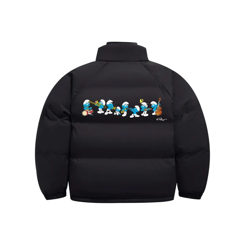 The Smurfs Puffer Jacket Unisex-0