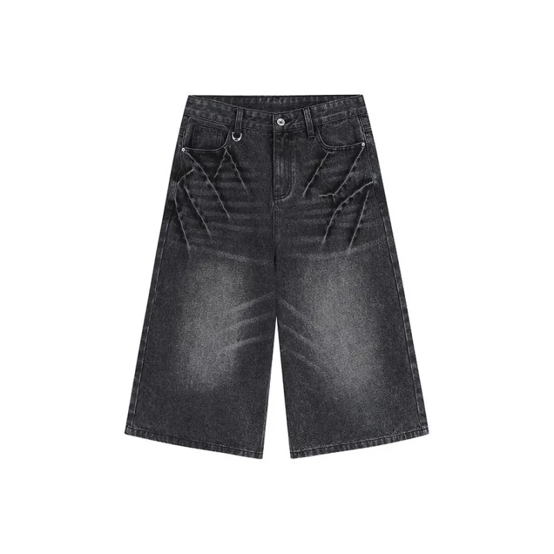 ROSECREED Denim Shorts Unisex-4
