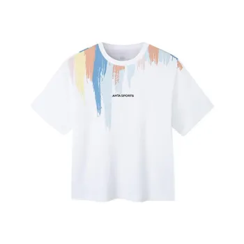 Anta T Shirt Women's Snowflake White