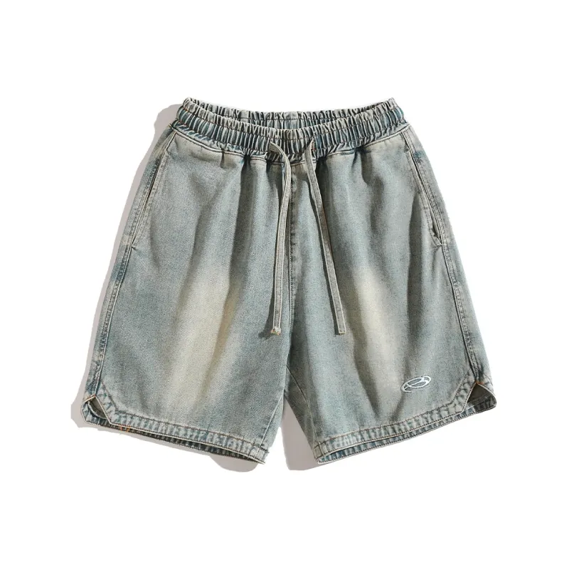 HOZZS Denim Shorts Unisex-4