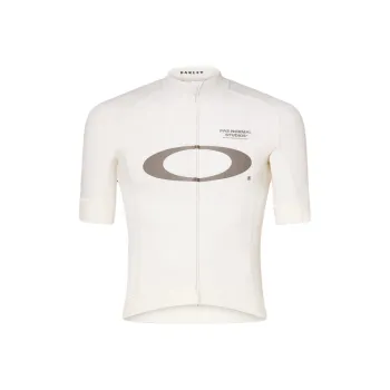 Oakley x Pas Normal Studios Cycling Clothing Unisex White Gray