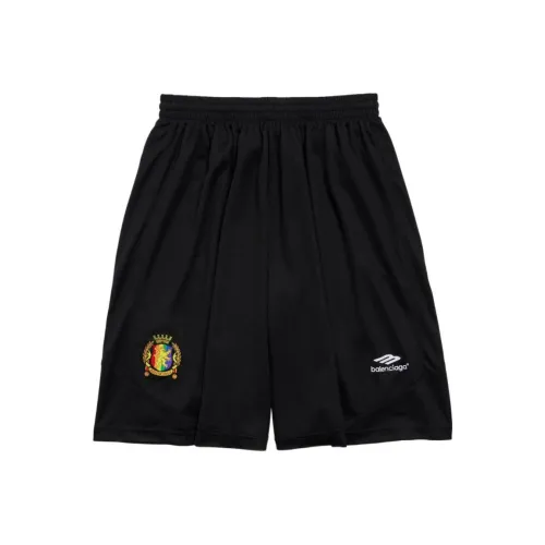 Balenciaga Casual Luxe shorts Loose Fit Style Men's Black