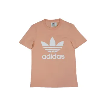 Adidas Originals Set in Sleeve T Shirt Women's Pink